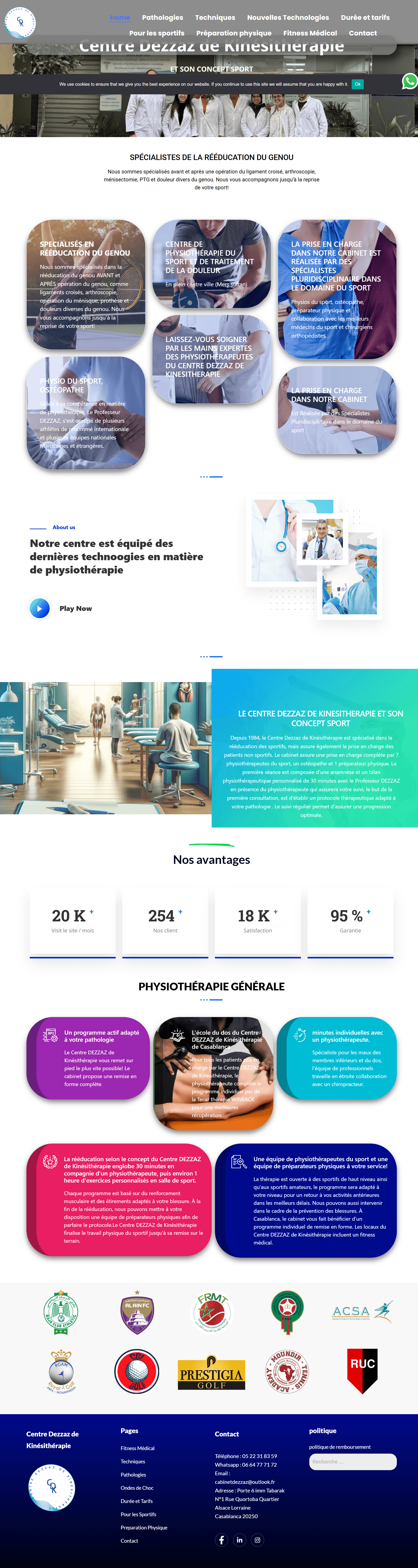 Capture d'écran du projet https://dezzaz.com/